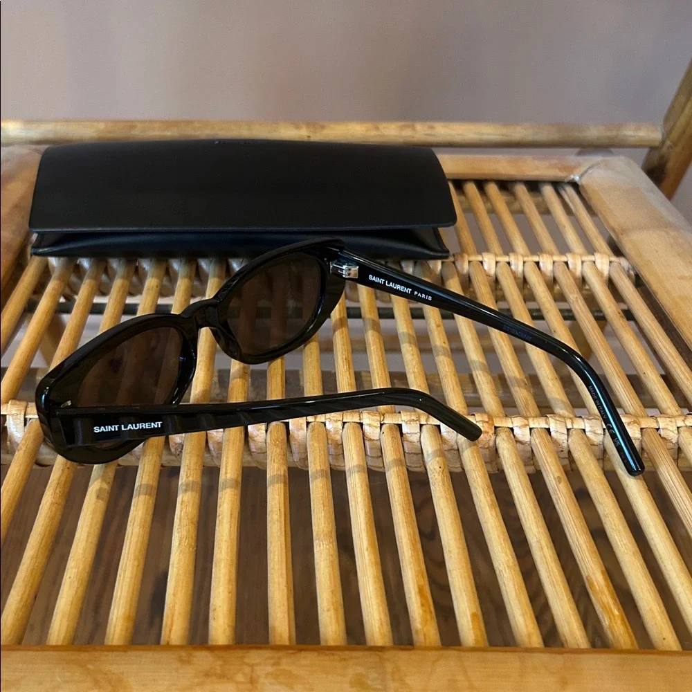 NWOT Saint Laurent black Betty sunglasses SL316 - Picture 3 of 5